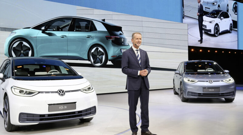 Volkswagen global boss Herbert Diess