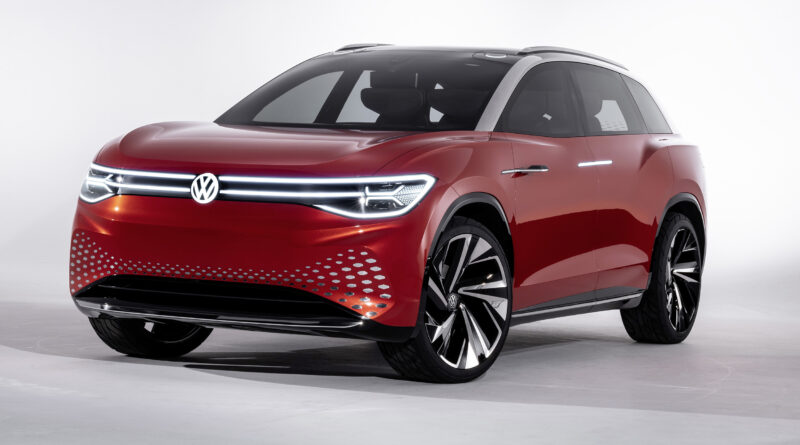 The Volkswagen ID.Roomzz concept car from 2019