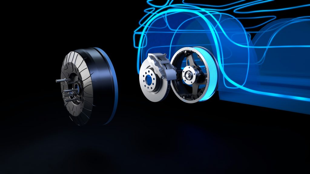 In-wheel electric motor technology developed by Elpahe
