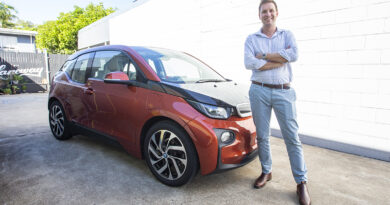 James Cox with his 2015 BMW i3 REX