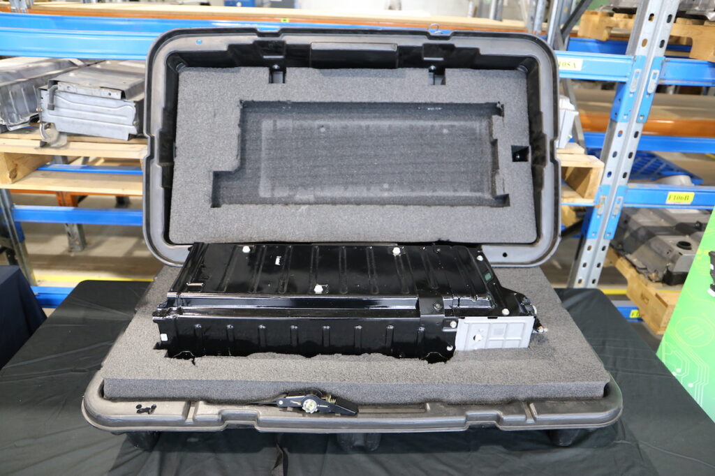 Remanufactured Hybrid Battery packaging by Injectronics