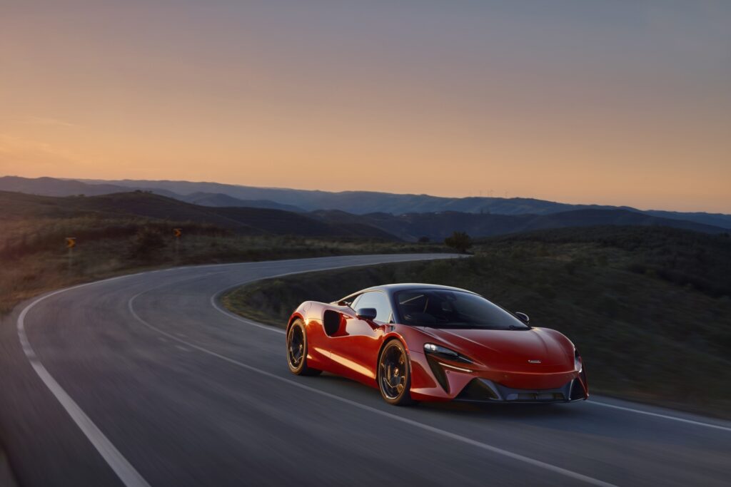 McLaren Artura plug-in hybrid electric supercar