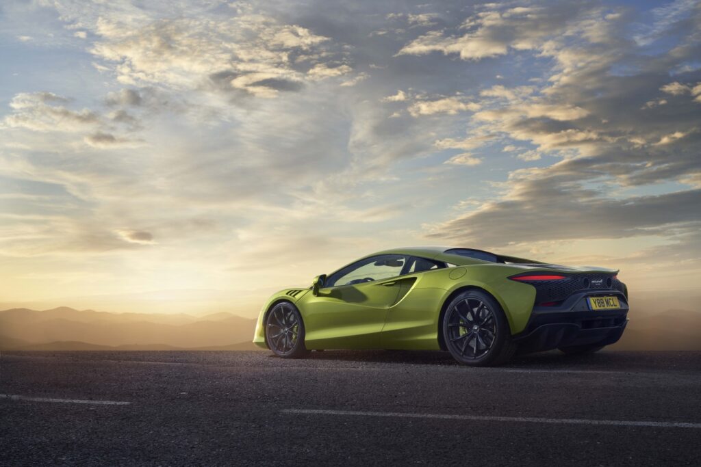 McLaren Artura plug-in hybrid electric supercar