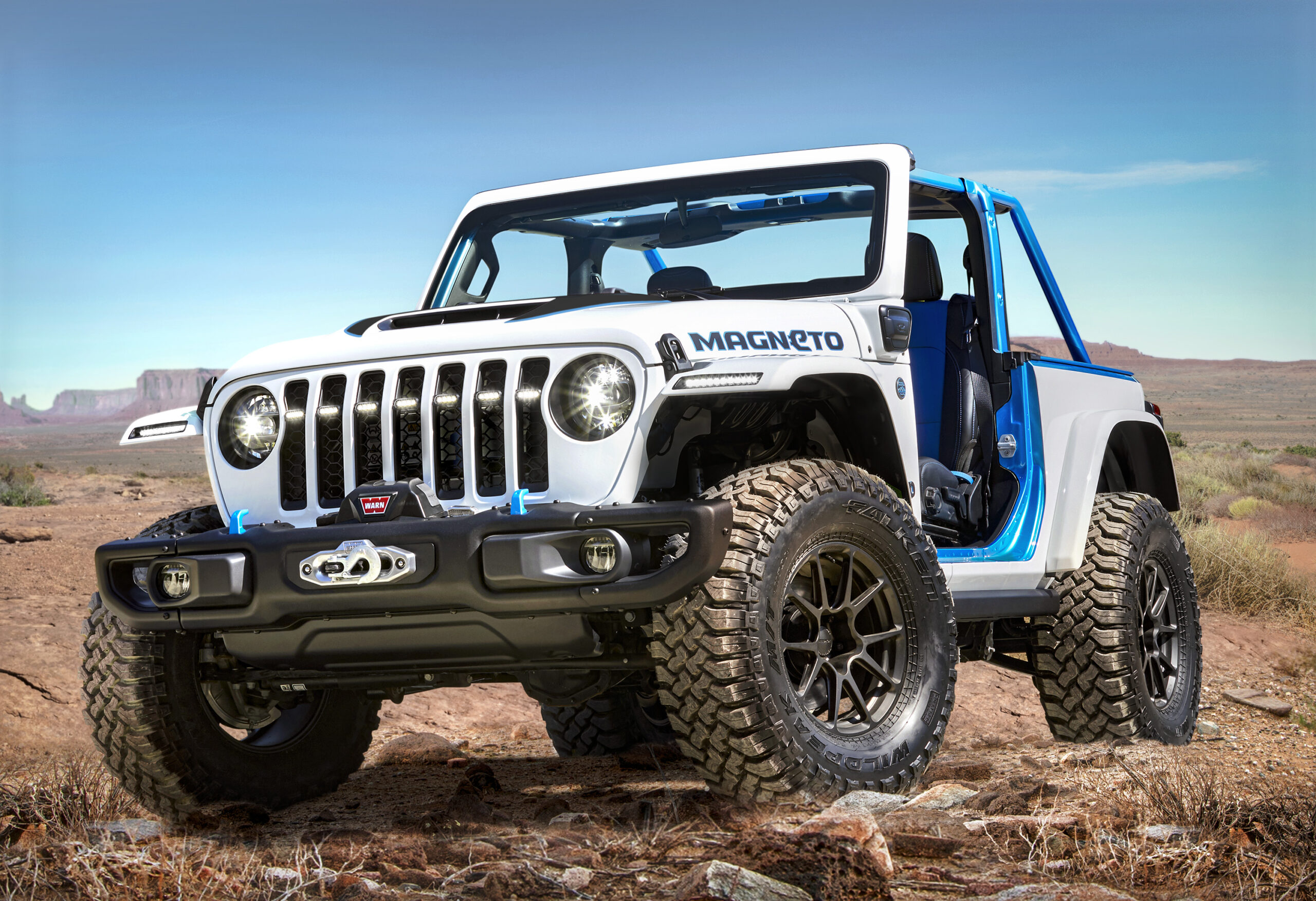 Jeep Magneto EV concept revealed for the 2021 Jeep Safari in Moab