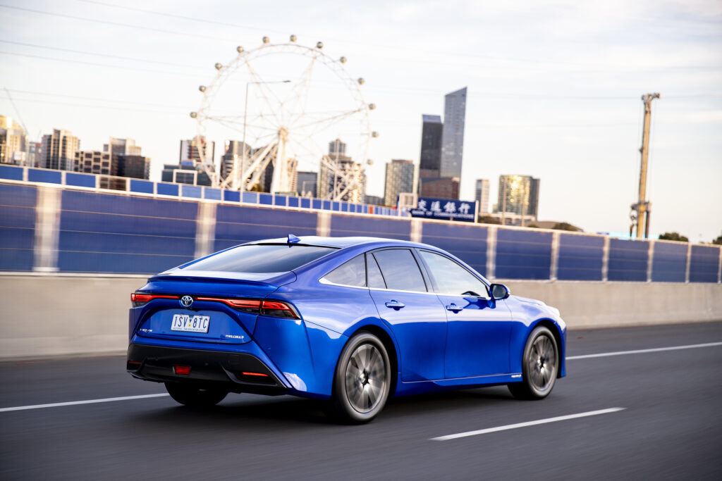 20 Toyota Mirai fuel cell electric vehicles (FCEV) have been brought to Australia as part of a trial