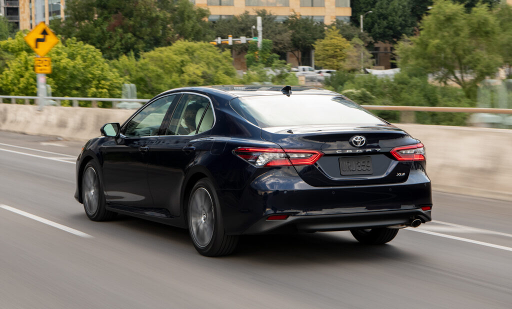 The updated 2021 Toyota Camry has dropped the V6 engine to instead focus on hybrids