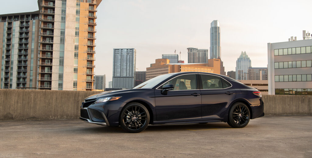 The updated 2021 Toyota Camry has dropped the V6 engine to instead focus on hybrids