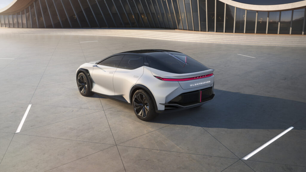 The Lexus LF-Z Electrified concept previews a 2025 EV production car