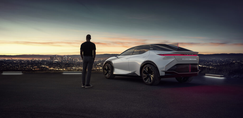 The Lexus LF-Z Electrified concept previews a 2025 EV production car
