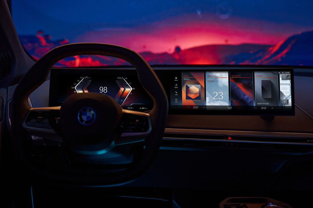 BMW's new iDrive operating system will debut on the BMW iX
