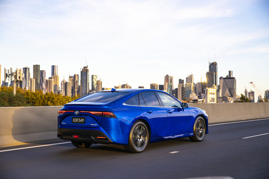 2021 Toyota Mirai hydrogen-powered fuel cell electric vehicle (FCEV) is now available for lease in Australia from $1750 per month over three years and 60,000km