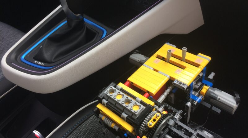 A Renault engineer used Lego to create its E-Tech hybrid technology