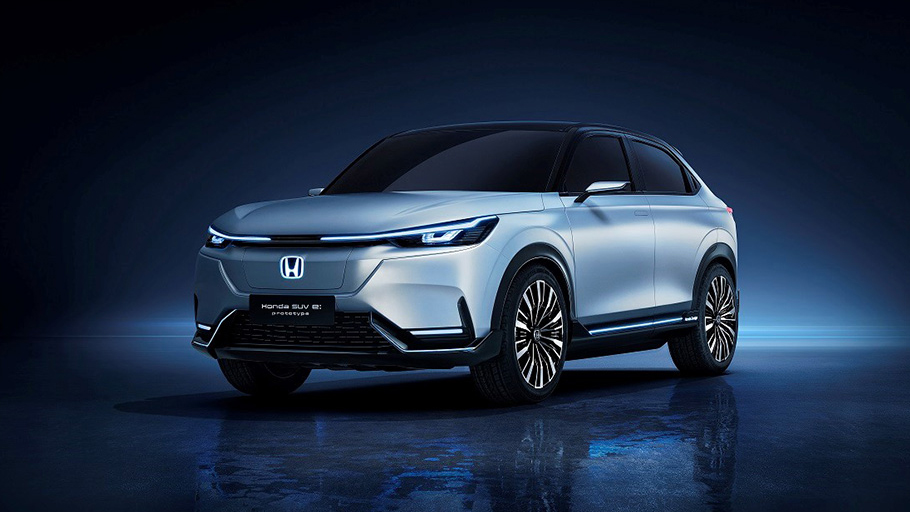 Electric Honda SUV e:prototype revealed at Auto Shanghai 2021