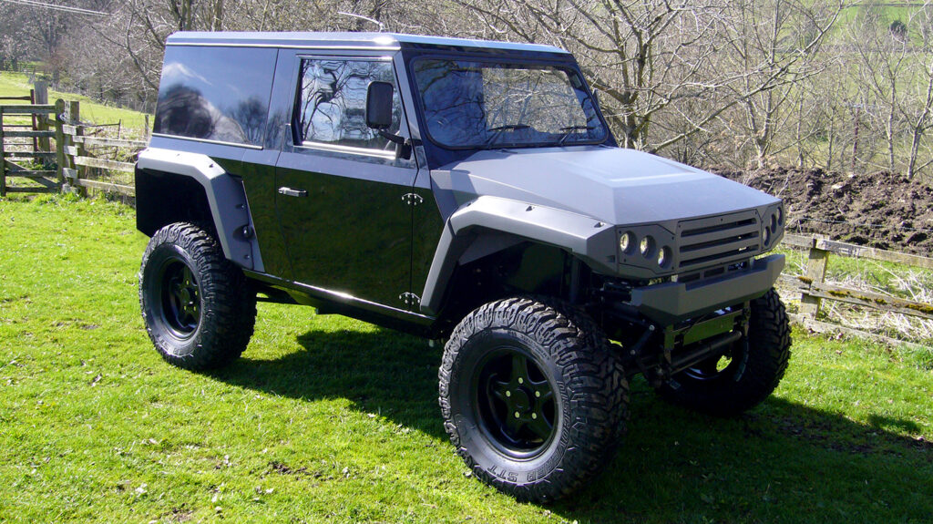 Foer's Engineering Ibex F8 shares its body and chassis with the Munro Mark 1 electric 4x4