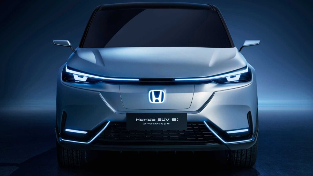 Honda Reveals Suv E Prototype Hinting At Electric Hr V Future Ev Central