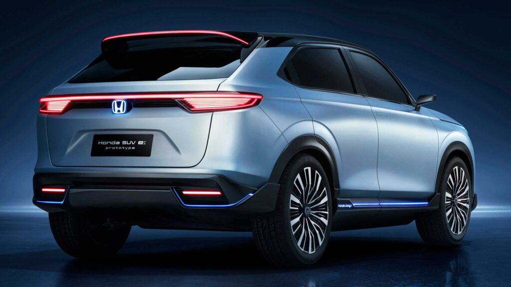 Electric Honda SUV e:prototype revealed at Auto Shanghai 2021