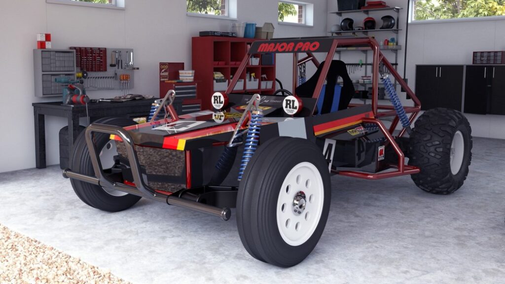 2022 The Little Car Company's Tamiya Wild One MAX electric vehicle