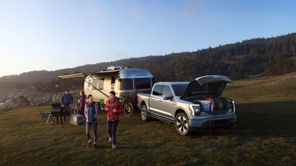 Ford F-150 Lightning EV electric pickup truck