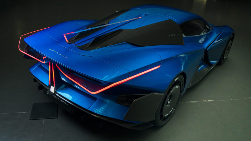 2023 Estrema Fulminea hypercar with solid-state batteries