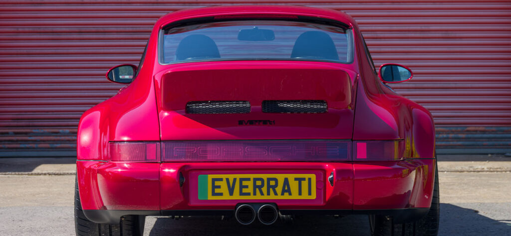 Everrati takes a 964-generation Porsche 911 and converts it to an EV. It can even have exhaust pipes