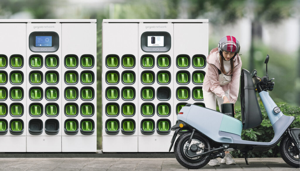 Gogoro swappable batteries for bikes will soon be manufactured by Foxconn