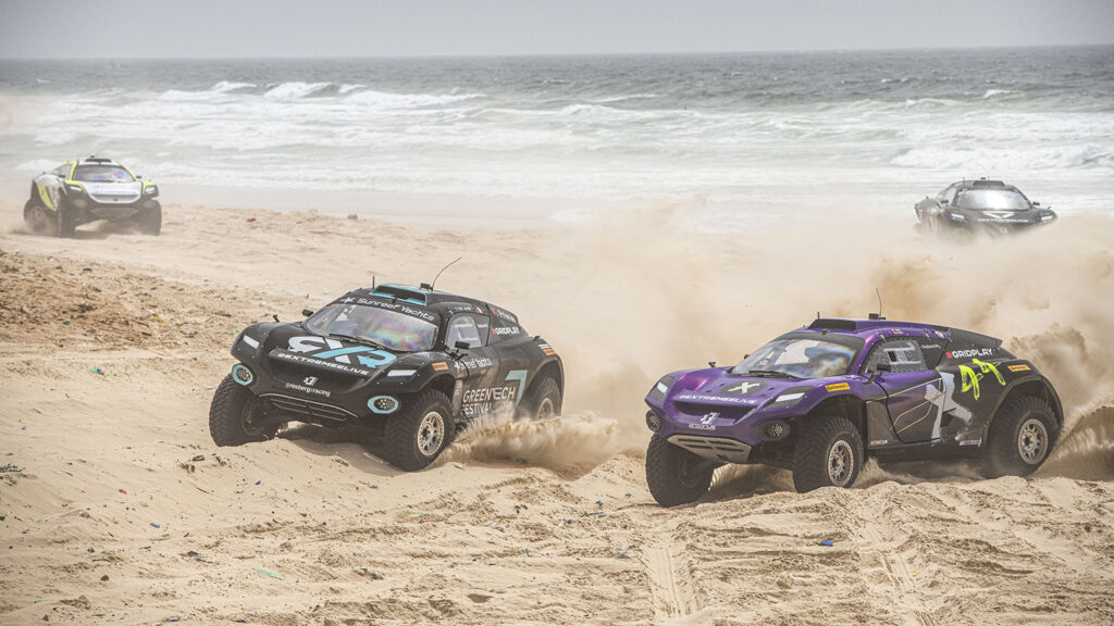 Extreme E 2021 Ocean X Prix in Senegal.