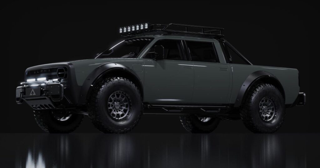 Alpha Superwolf electric dual-cab ute