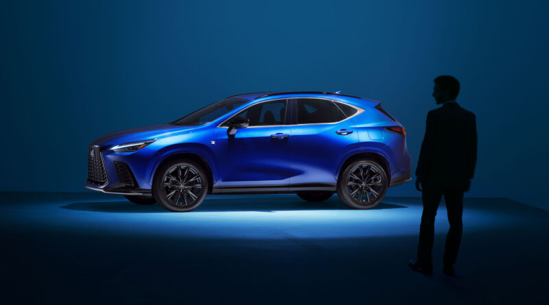 The new Lexus NX will be offered as an NX450h+, the first plug-in hybrid model for the brand