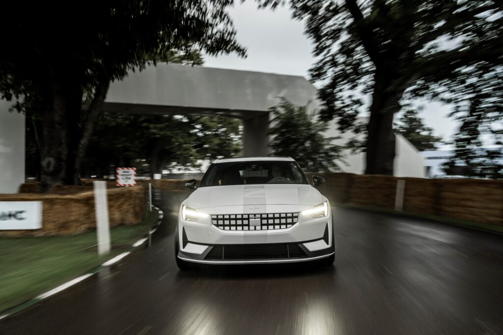 Polestar 2 Experimental at the Goodwood Festival of Speed
