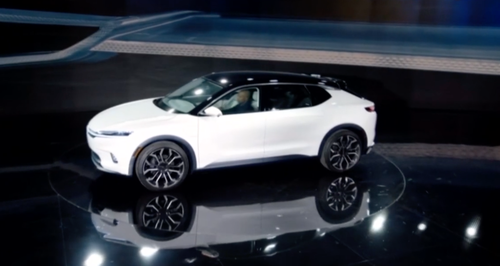 Chrysler hinted at a future EV at the EV Day from parent company Stellantis. To be built on the new STLA Large electric architecture, the nrew Chrysler EV features modern styling and technology