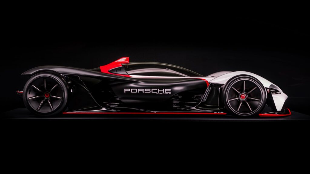 Porsche Vision E all-electric concept race car from 2019