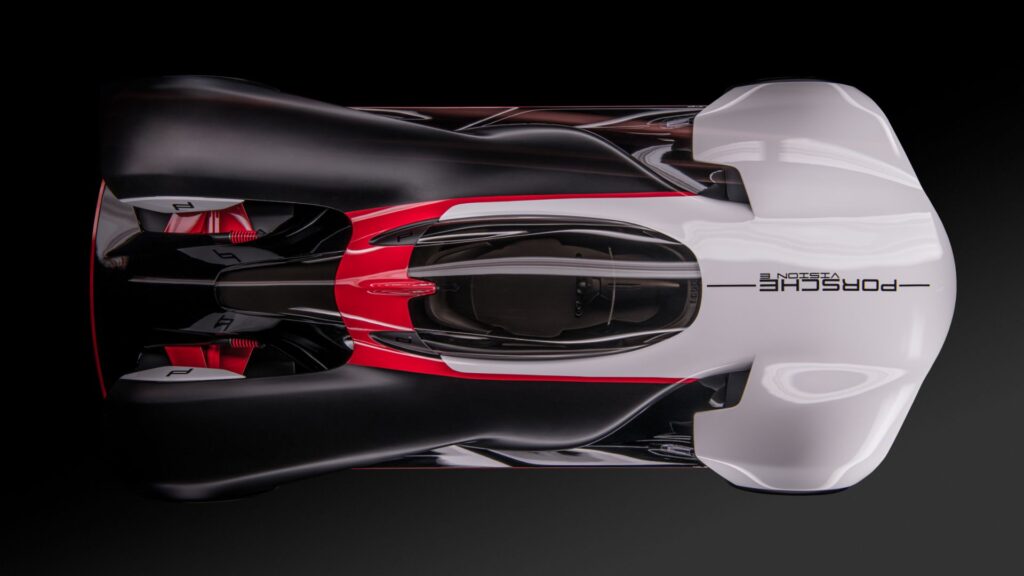 Porsche Vision E all-electric concept race car from 2019
