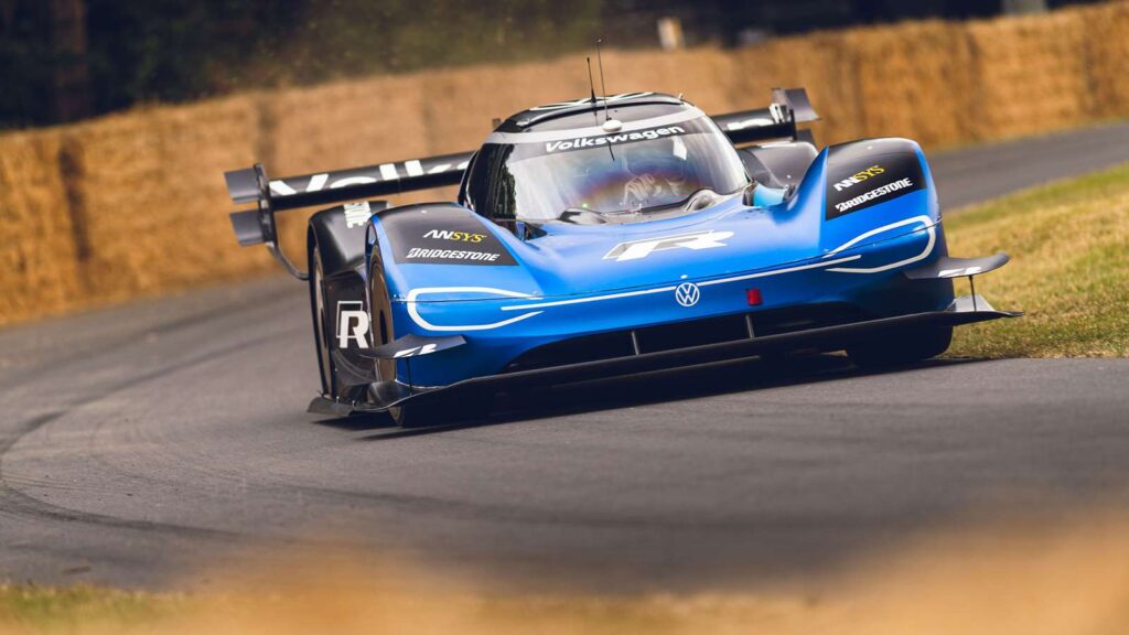 Volkswagen ID R holds the fastest time at the Goodwood Festival of Speed
