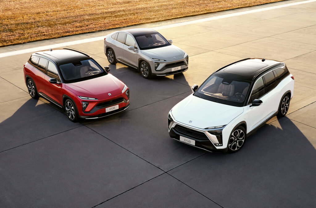NIO SUV range