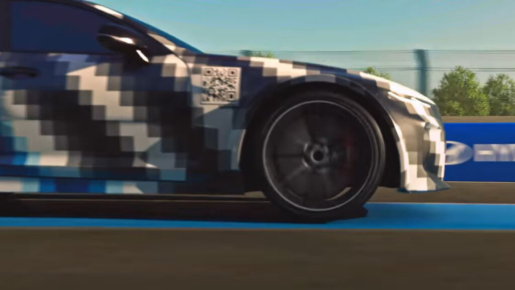 Hyundai Hydrogen fuel cell sports sedan teaser