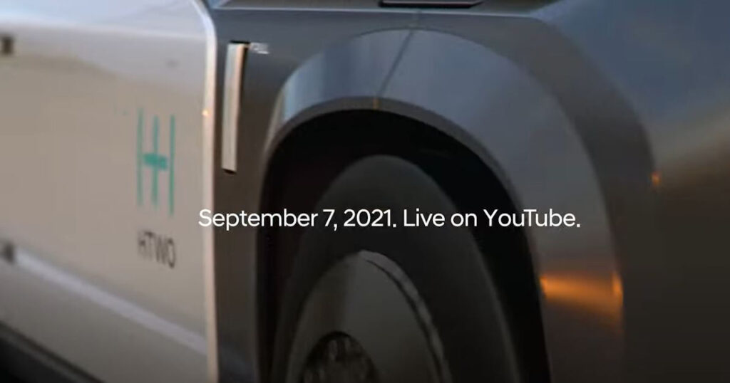 Hyundai hydrogen truck teaser