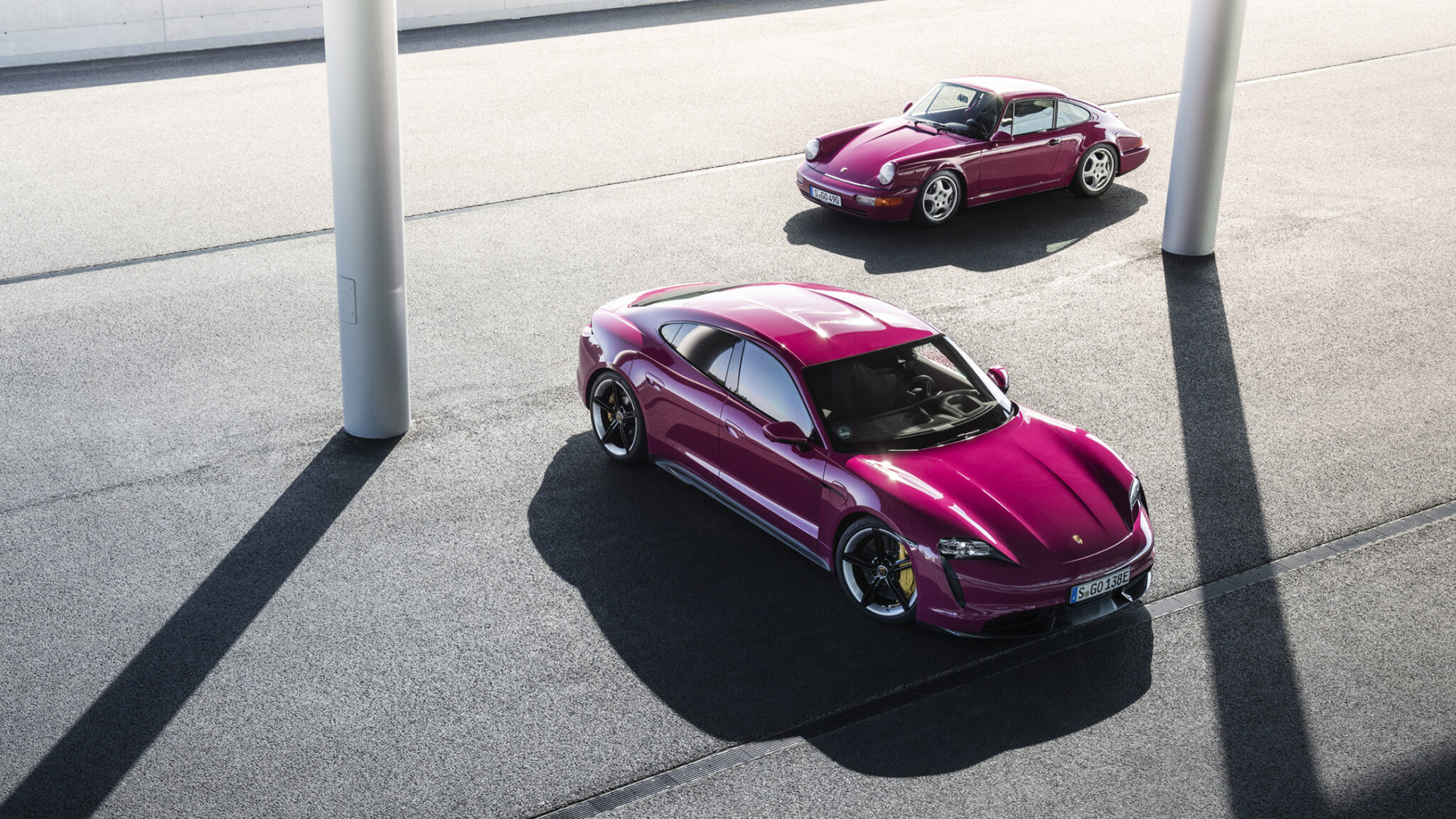 Cult colours comeback for updated Porsche Taycan - EV Central