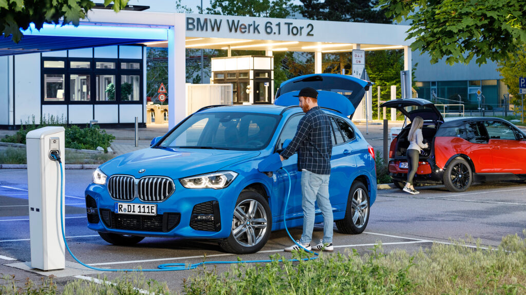 BMW X1 xDrive 25e; by 2023 BMW will have an iX1 EV version of its compact SUV