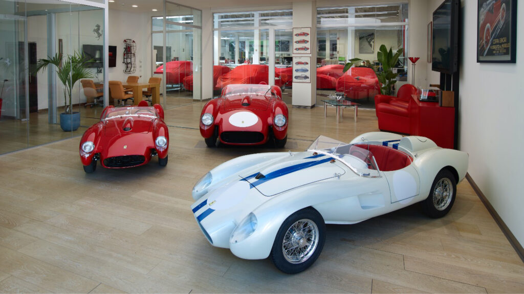 The Little Car Company's Testa Rossa J, an electric scale replica of the 1957 Ferrari 250 Testa Rossa