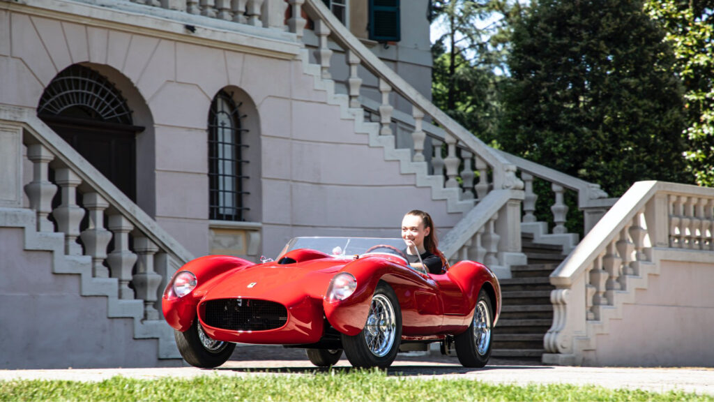 The Little Car Company's Testa Rossa J, an electric scale replica of the 1957 Ferrari 250 Testa Rossa
