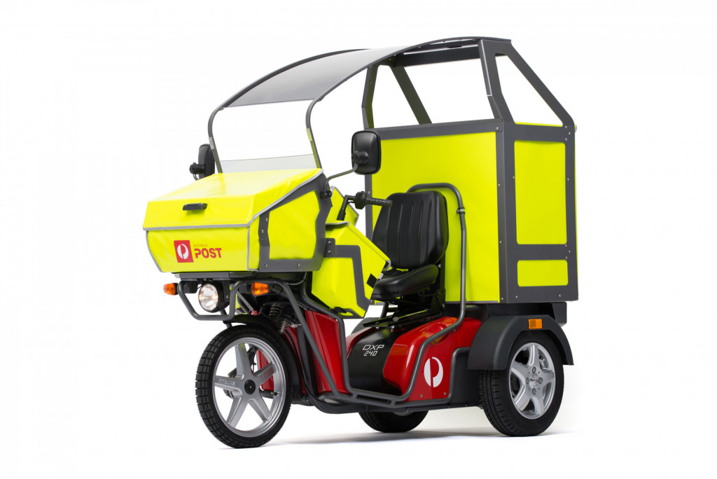Australia Post's 3-wheeled electric vehicle (EDV’s) for posties