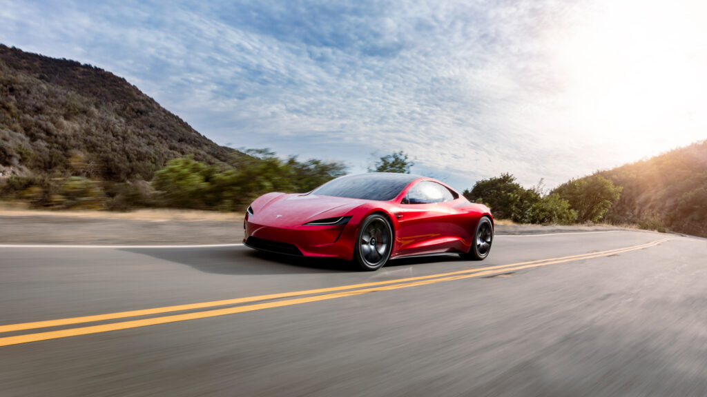 Tesla Roadster .. maybe coming in 2023.