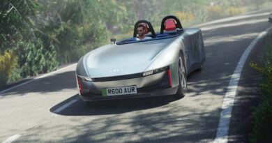 Aura British sports car concept.