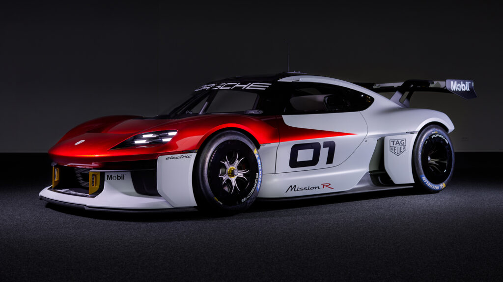 Porsche Mission R race car concept