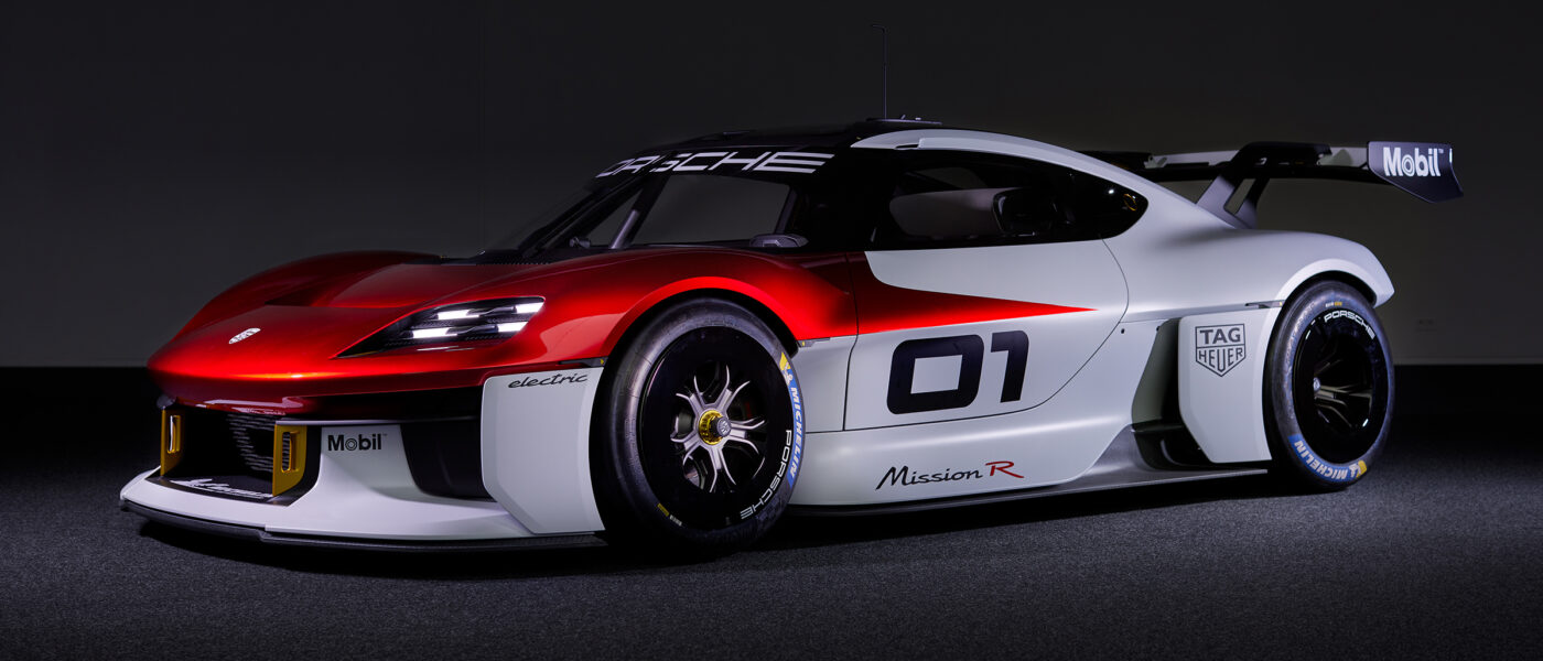 Porsche Mission R race car concept