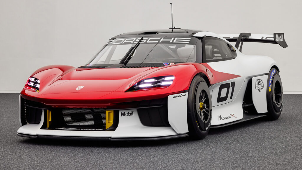 Porsche Mission R race car concept