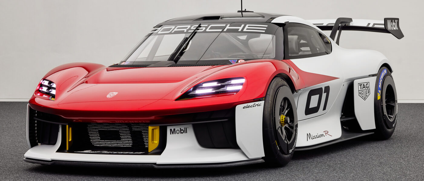 Porsche Mission R race car concept