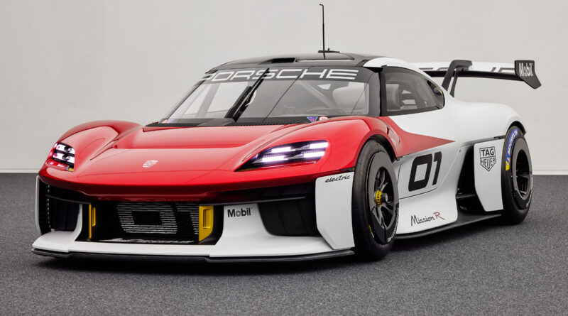 Porsche Mission R race car concept