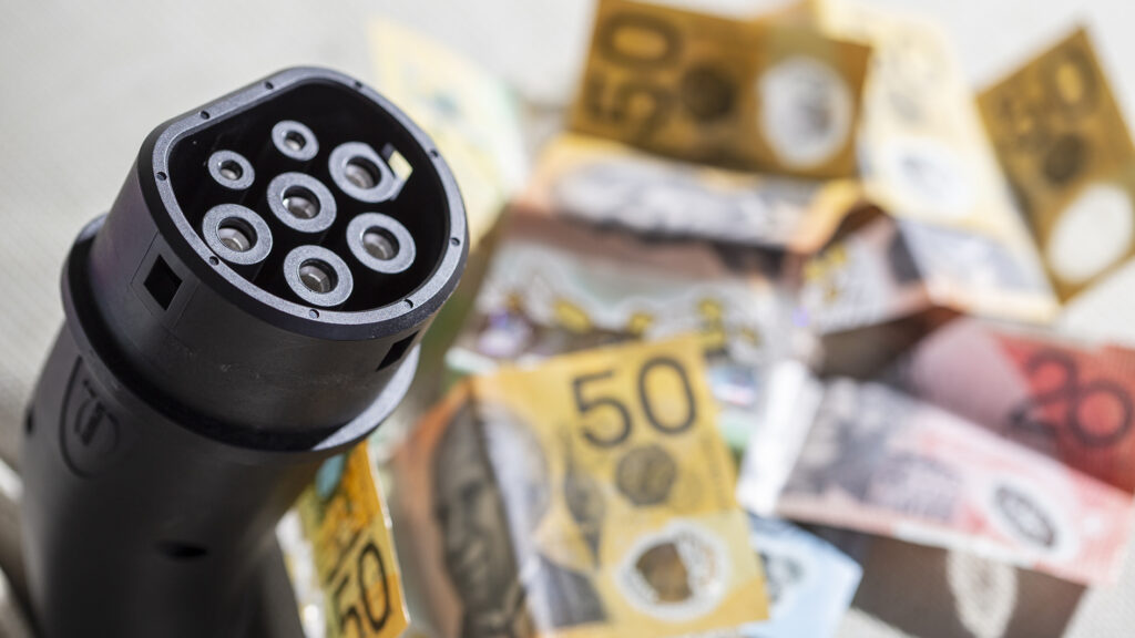 Cost of electric car charging image