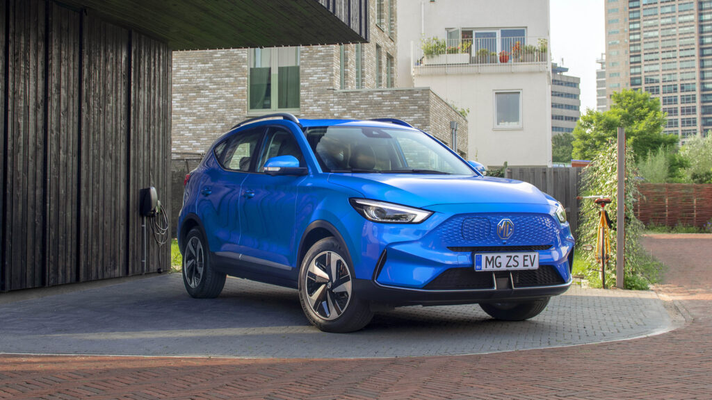 The updated MG ZS EV is due in Australia in the second half of 2022